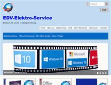 Tablet Screenshot of edv-reda.ch